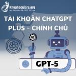 Tài khoản ChatGPT Plus giá rẻ – Trải nghiệm AI mạnh mẽ