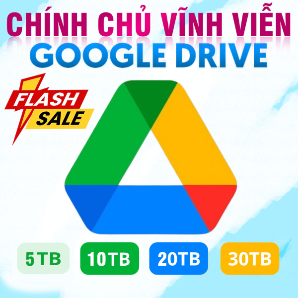 Tài khoản Google One - Google Drive chính chủ vĩnh viễn