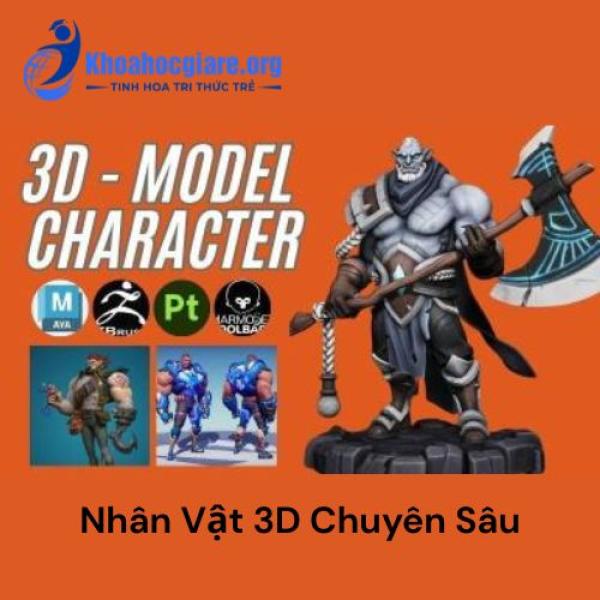Khoá Học Nhân Vật 3D Chuyên Sâu