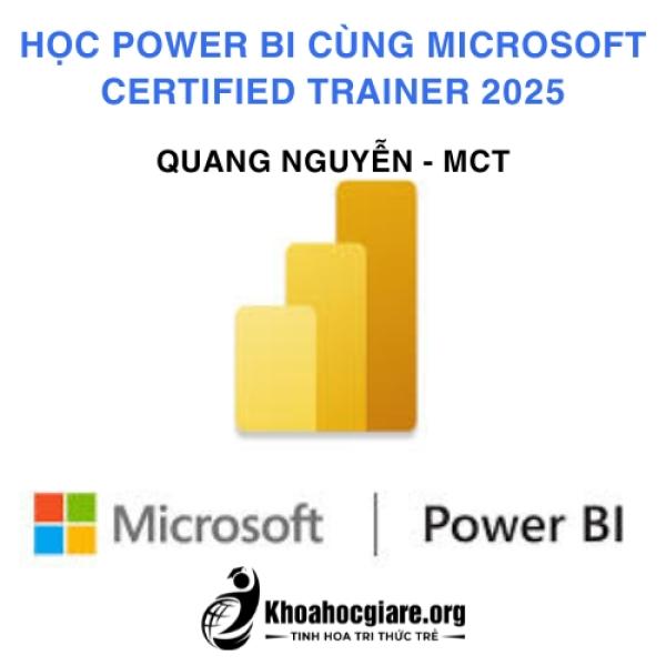 Học Power BI cùng Microsoft Certified Trainer 2025 - Udemy