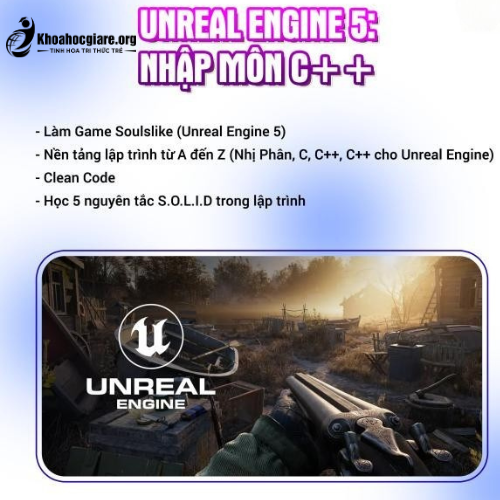 Khóa học video lập trình game Unity & Unreal Engine giá rẻ