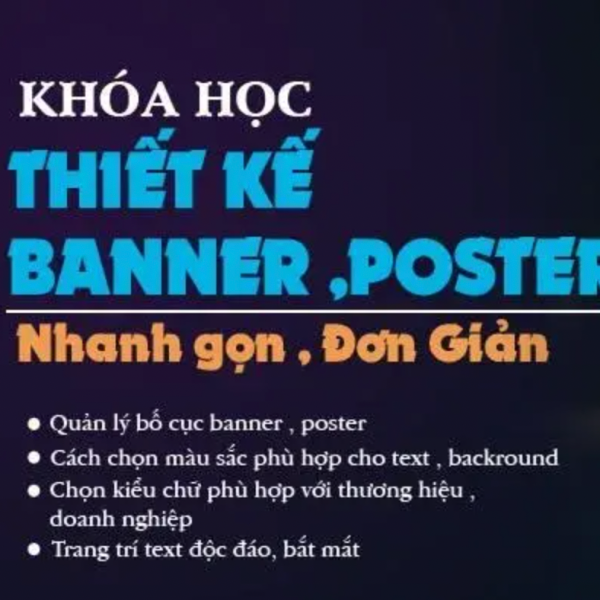 Cắt ghép Banner, Poster sản phẩm đơn giản bằng Photoshop