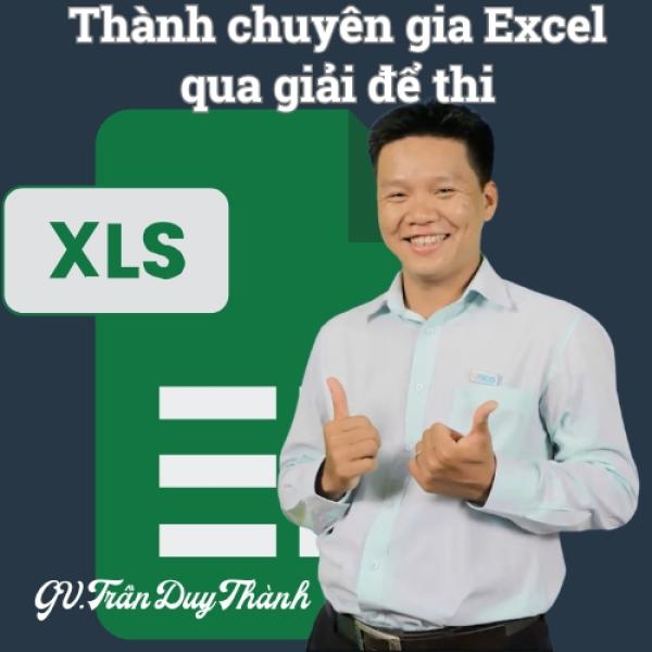 Trở  thành chuyên gia Excel qua giải đề thi - Gitiho