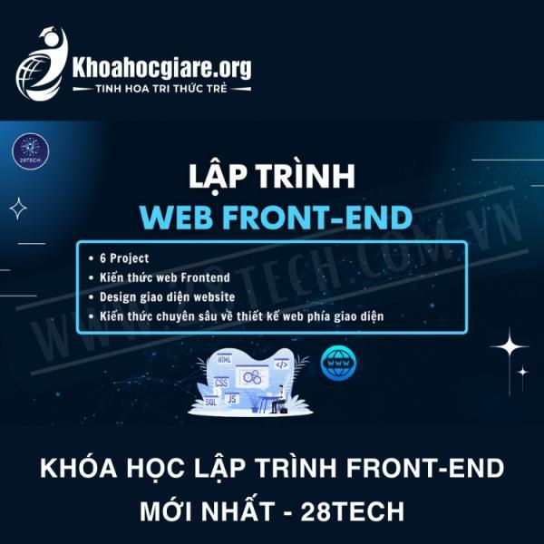 Mua Khóa học Lập trình Front-end mới nhất ở đâu?