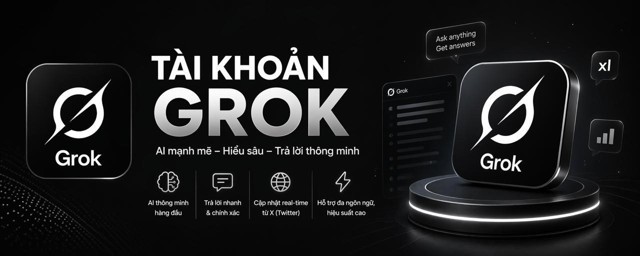 tài khoản supergrok giá rẻ